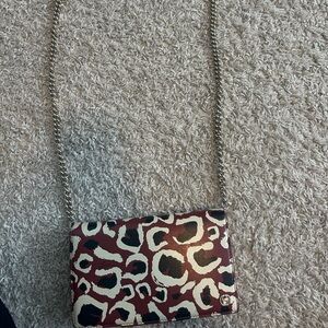 Gucci Leopard Print Crossbody Bag